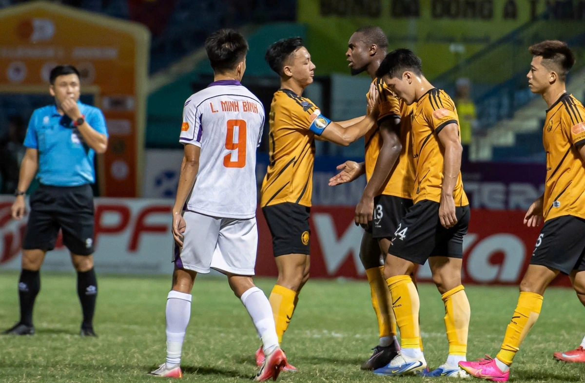 Thanh Hóa đang xếp áp chót bảng xếp hạng V-League 2025/2026 với 4 điểm sau 7 lượt trận. (Ảnh: VPF)