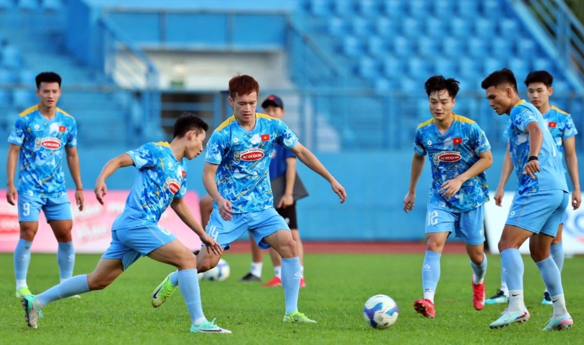 ĐT Việt Nam sẽ có hai trận đấu rất quan trọng với ĐT Nepal tại vòng loại cuối Asian Cup 2027. (Ảnh: VFF)