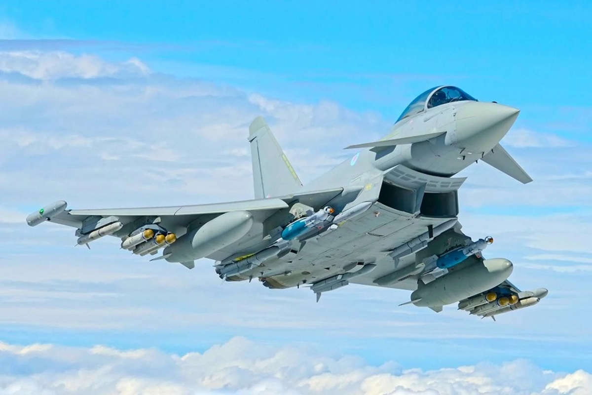 Thổ Nhĩ Kỳ ký thoả thuận mua 20 tiêm kích Eurofighter Typhoon của Anh. Ảnh: Royal British Air Force