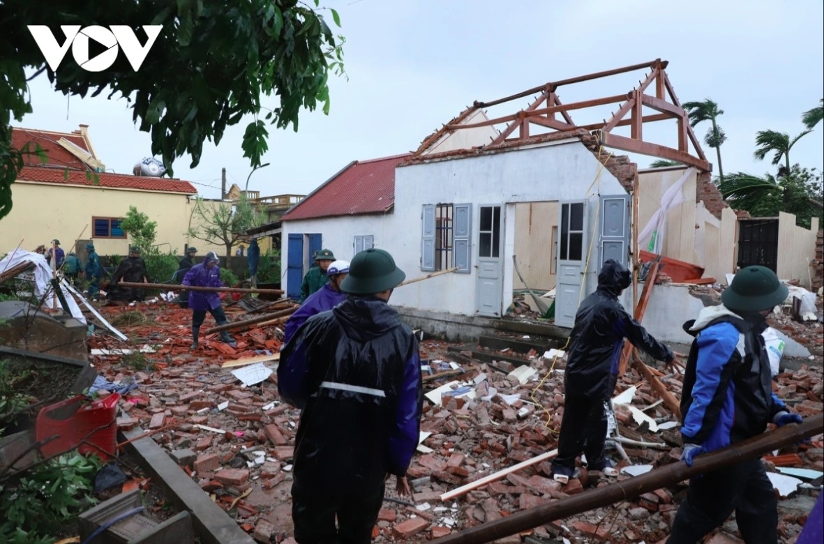 Typhoon Bualoi causes serious damage in Ninh Binh province, where local authorities work to support residents and quickly restore daily life.