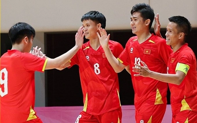 Vietnam men’s futsal team looks to improve on SEA Games 32 bronze
(Image source: Vietnam Football Federation)