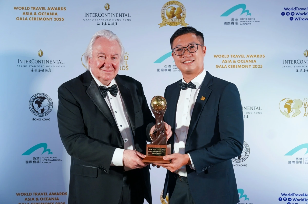 Giải thưởng “Asia’s Leading Airline Brand” là minh chứng cho hình ảnh thương hiệu quốc gia.