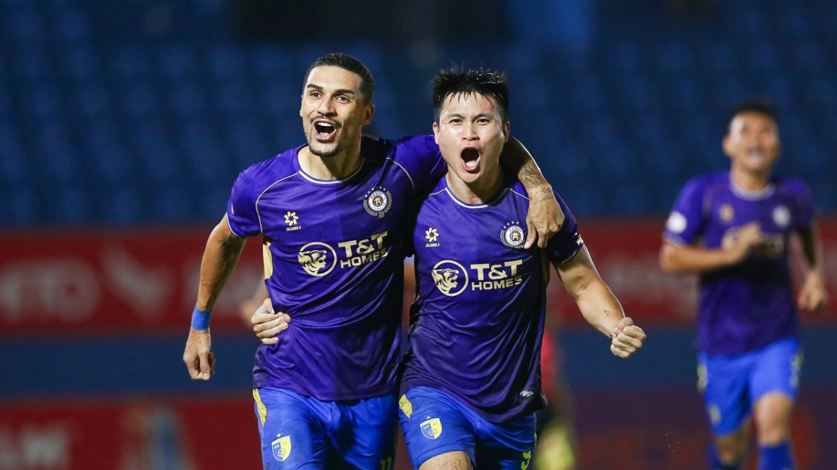 Hà Nội FC có chiến thắng đầu tiên dưới thời HLV Harry Kewell (Ảnh: Hà Nội FC)