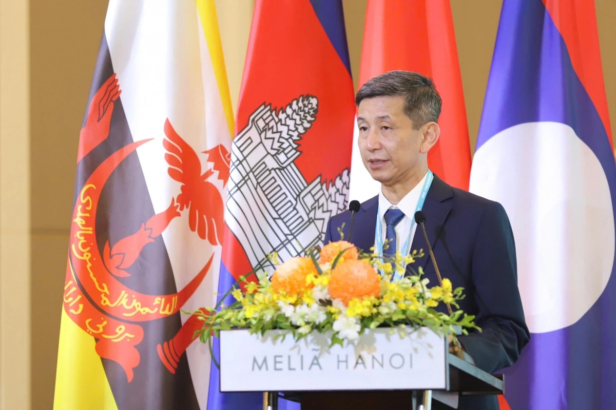Cục trưởng Cục TDTT Việt Nam - ông Nguyễn Danh Hoàng Việt phát biểu tại hội nghị. (Ảnh: Việt Hùng)