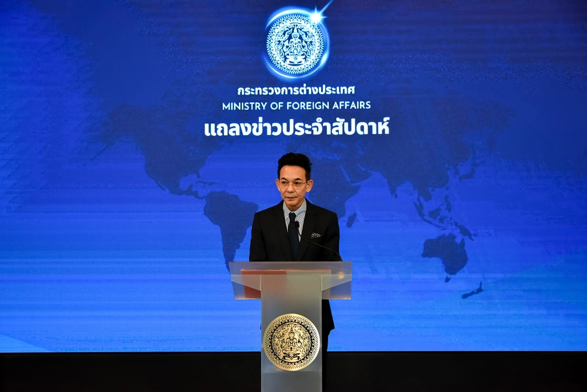 Người phát ngôn Bộ Ngoại giao Thái Lan Nikorndej Balankura. Ảnh: MFA Thái Lan