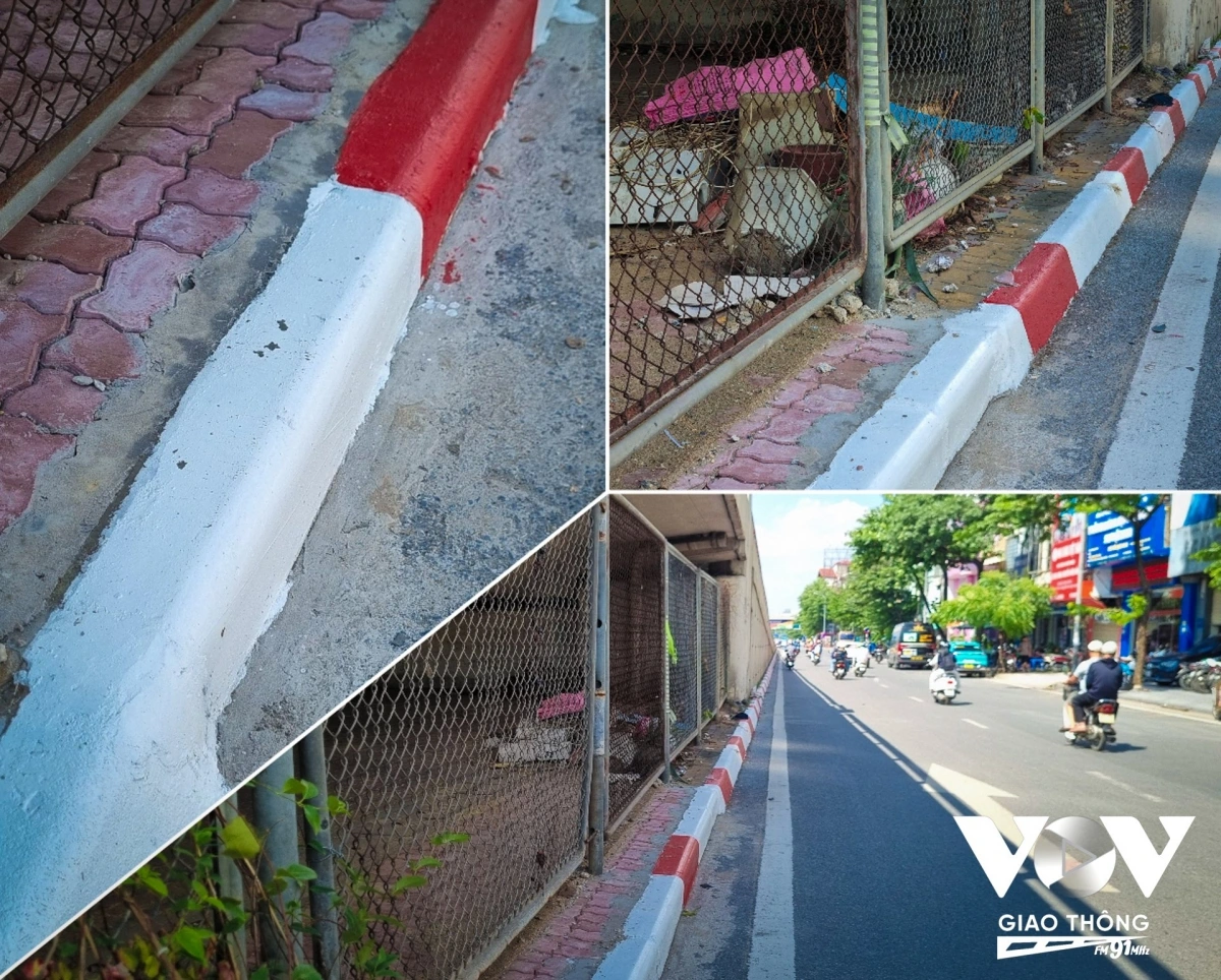 Diện mạo hoàn toàn trái ngược của gầm cầu vượt Ngã Tư Vọng sau một tháng
