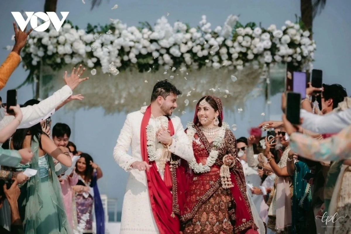 Da Nang grows popular as Indian couples choose the city for their weddings