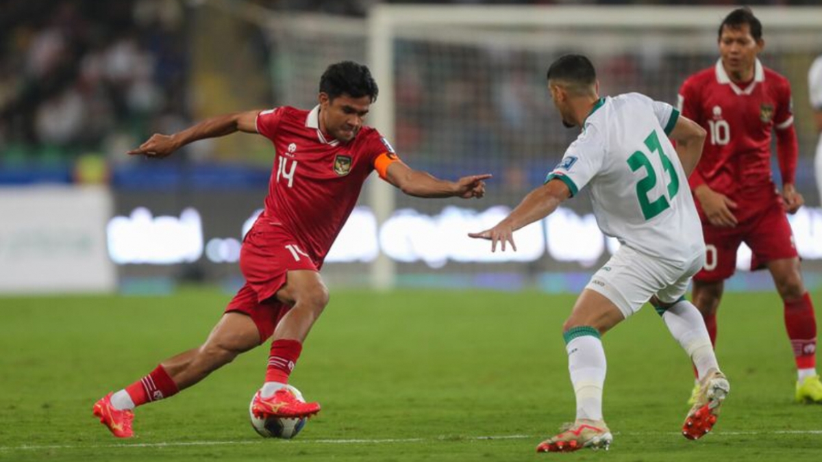 ĐT Indonesia không có thành tích tốt khi chạm trán ĐT Iraq (Ảnh: AFC)