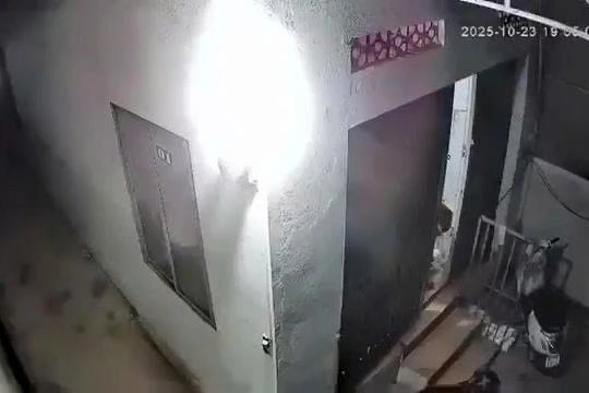Khu phòng trọ, nơi xảy ra vụ việc