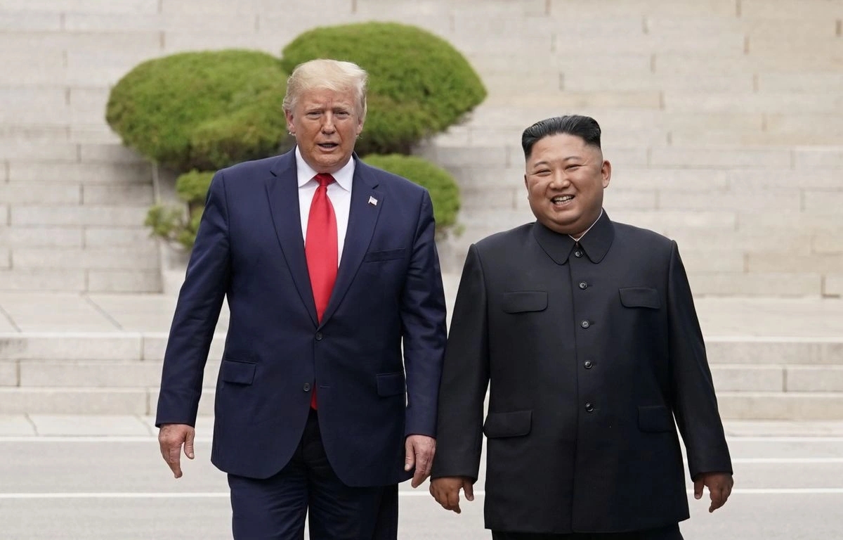 Nhà lãnh đạo Triều Tiên Kim Jong-un và Tổng thống Mỹ Donald Trump. (Ảnh: Reuters)