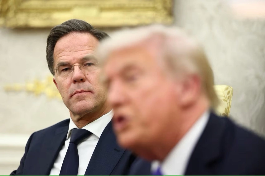 Lãnh đạo châu Âu và NATO hoan nghênh lệnh trừng phạt dầu mỏ Nga của ông Trump. Ảnh: Reuters