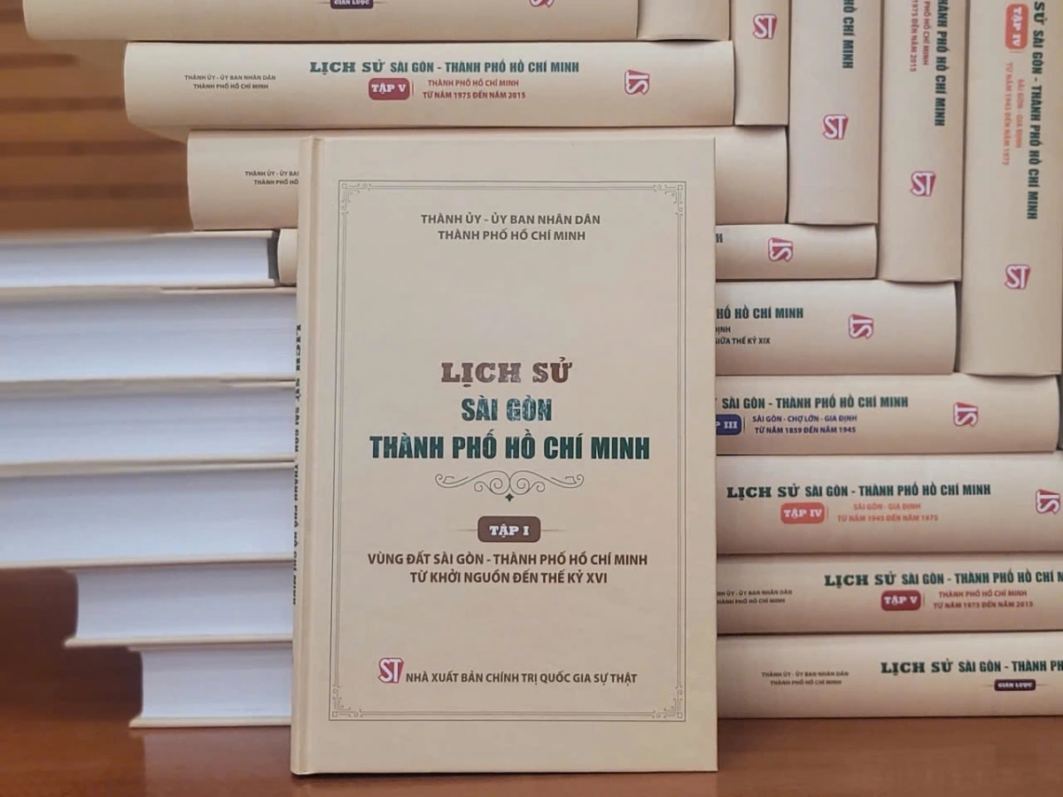 Sách về Lịch sử Sài Gòn - Thành phố Hồ Chí Minh