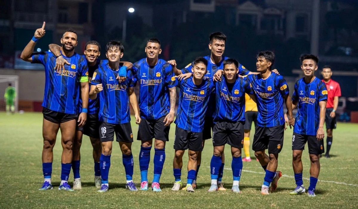 CLB HAGL sẽ chạm trán SLNA tại vòng 6 V-League 2025/2026. (Ảnh: HAGL)