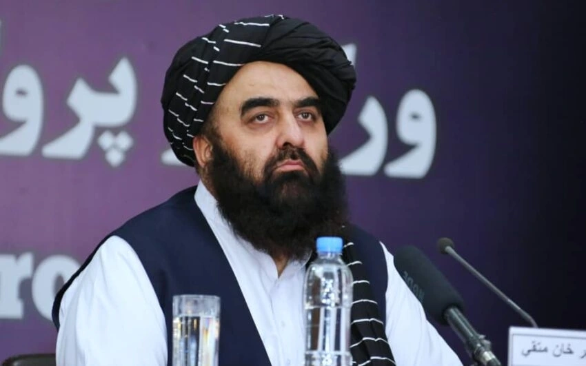 Bộ trưởng Ngoại giao của chính quyền Taliban tại Afghanistan Amir Khan Muttaqi (Ảnh: Khaama Press)