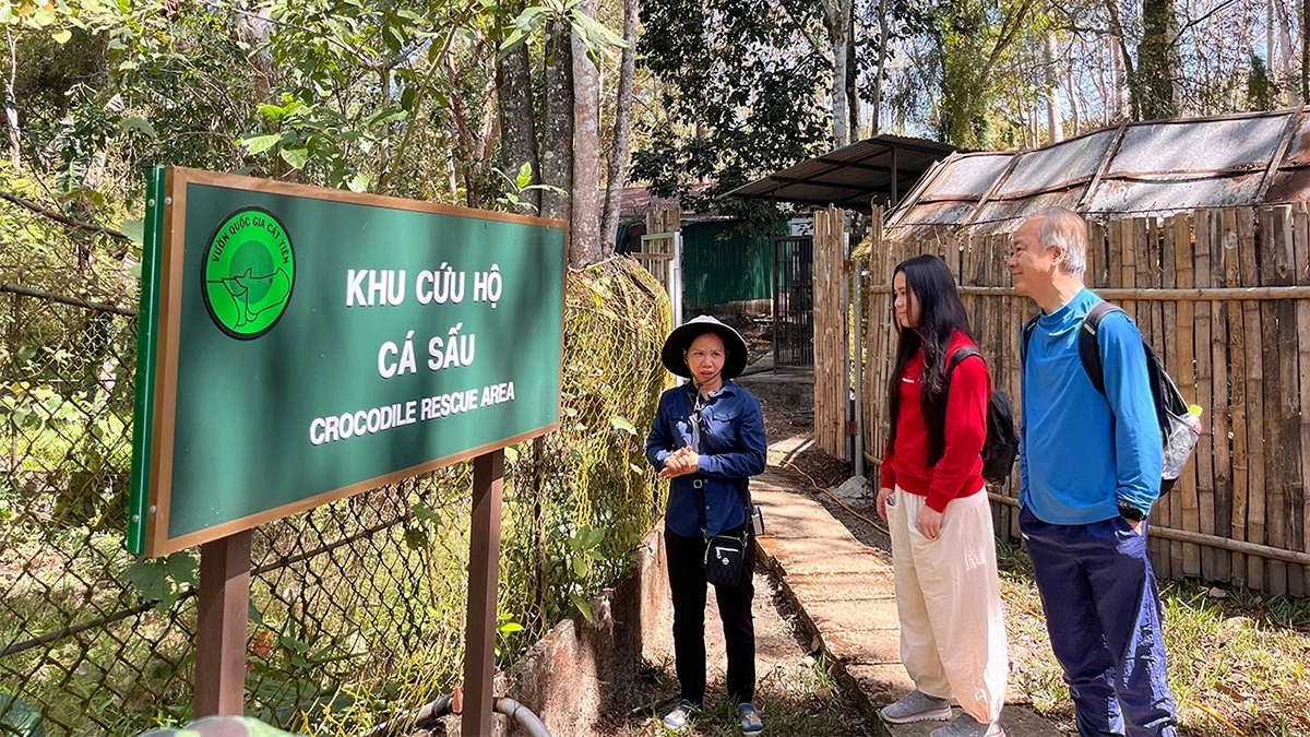 Vườn còn có 351 loài chim thuộc 64 họ của 18 bộ, trong đó có 17 loài chim quý hiếm được phát hiện và có tên trong Sách đỏ Việt Nam. (Ảnh: VQG)