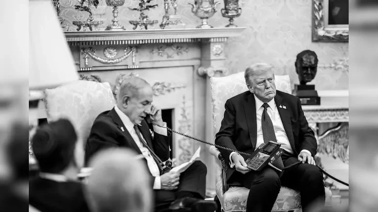 Thủ tướng Israel xin lỗi Qatar về vụ không kích vào Doha. Ảnh: Nhà Trắng