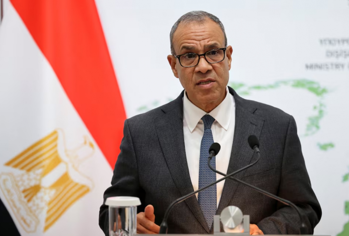 Ngoại trưởng Ai Cập Badr Abdelatty. Ảnh: Reuters