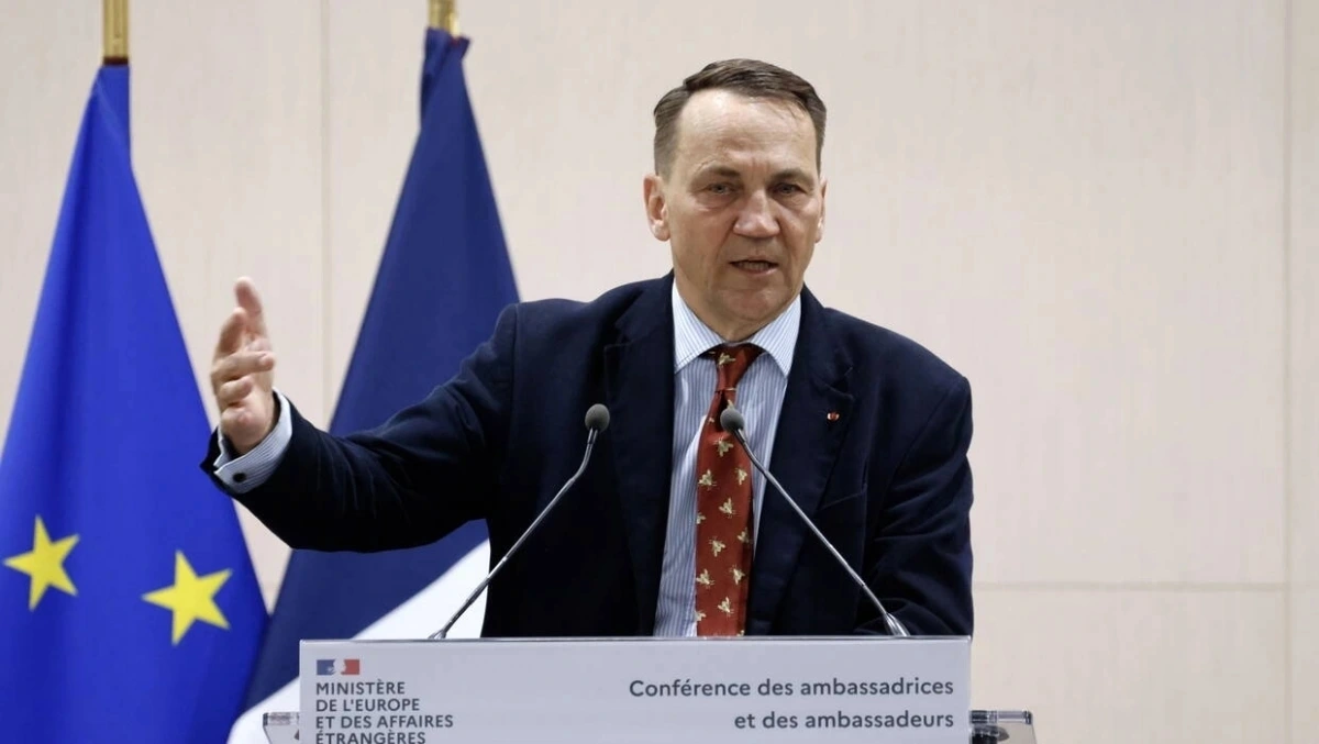 Bộ trưởng Bộ Ngoại giao Ba Lan Radoslaw Sikorski. (Ảnh-pap.pl)