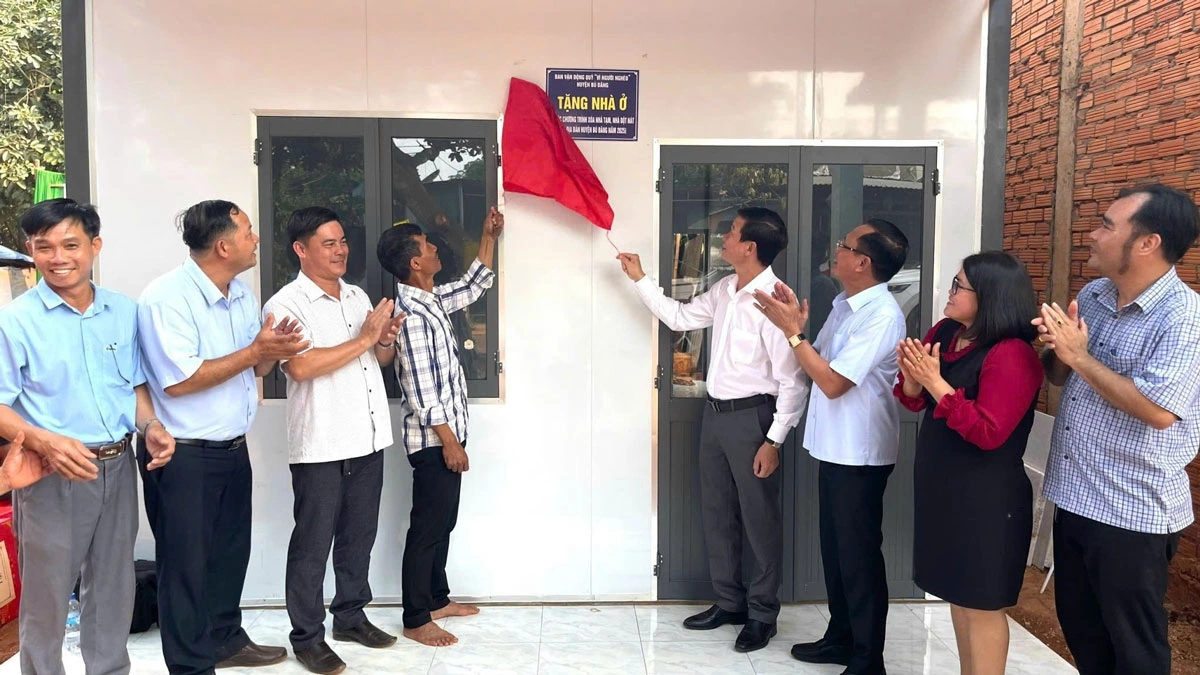 Nhờ các làm linh động, các hộ dân trên đất quy hoạch khoáng sản ở xã Bù Đăng đã có nhà ở khang trang