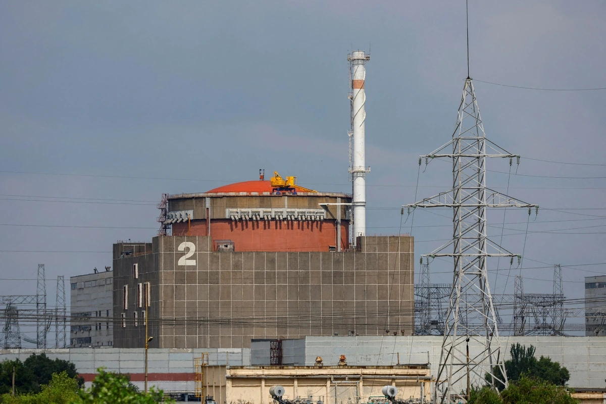 Nhà máy điện hạt nhân Zaporizhia. Ảnh: Reuters