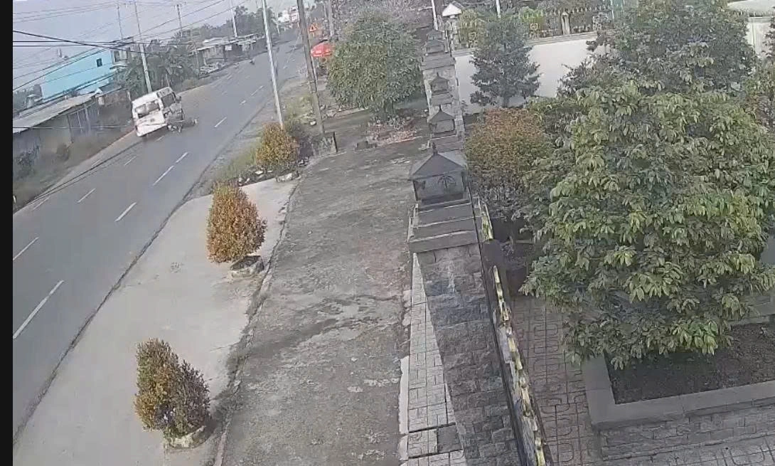 Nơi xảy ra tai nạn giao thông làm người đi xe máy tử vong