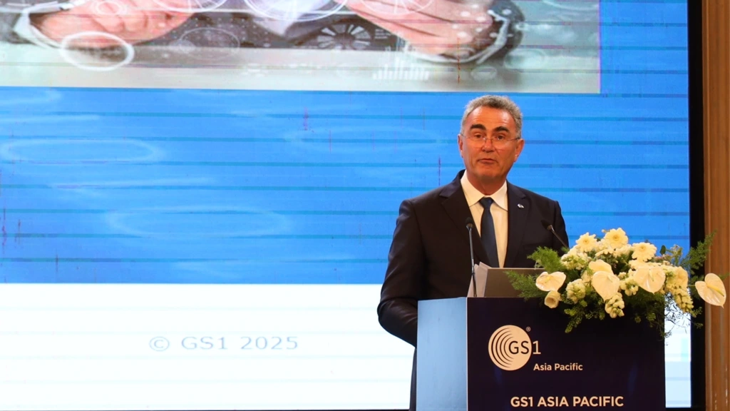 Ông Renaud de Barbuat - Chủ tịch kiêm Tổng Giám đốc Điều hành Tổ chức GS1 toàn cầu