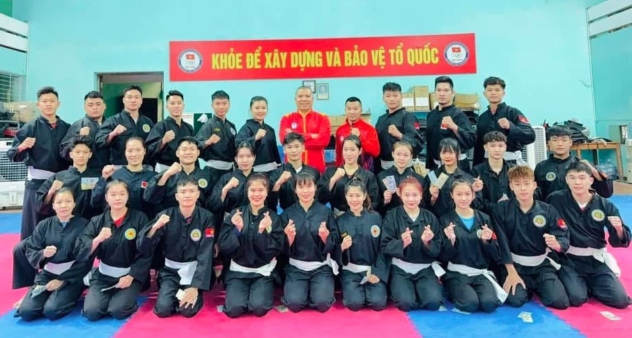 The Vietnamese Pencak Silat Team (Image source: Pencak Silat Vietnam)