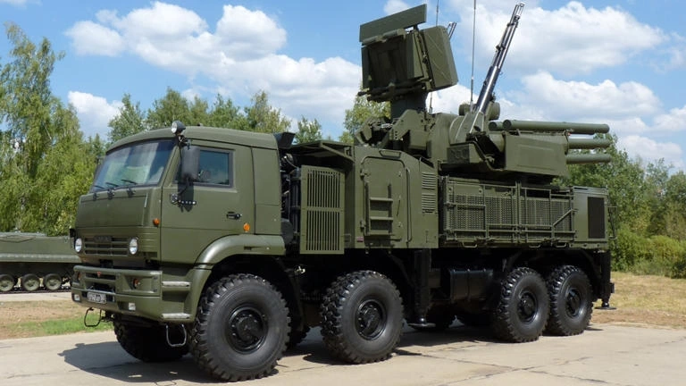 Hệ thống Pantsir-S1. Ảnh: Shutterstock