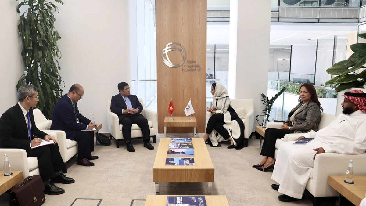 Phó Thủ tướng Nguyễn Chí Dũng dẫn đầu đoàn công tác của Chính phủ thăm và làm việc với Tổ chức Hợp tác Kỹ thuật số (DCO)