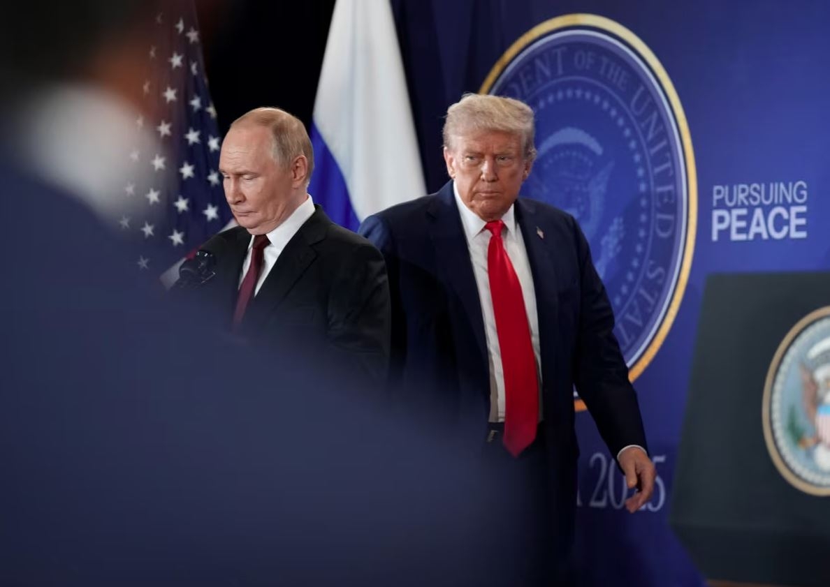 Tổng thống Mỹ Donald Trump và Tổng thống Nga Vladimir Putin. Ảnh: Getty