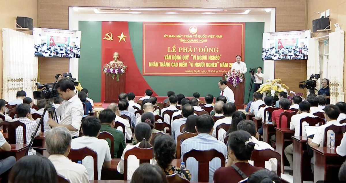Quang cảnh lễ phát động