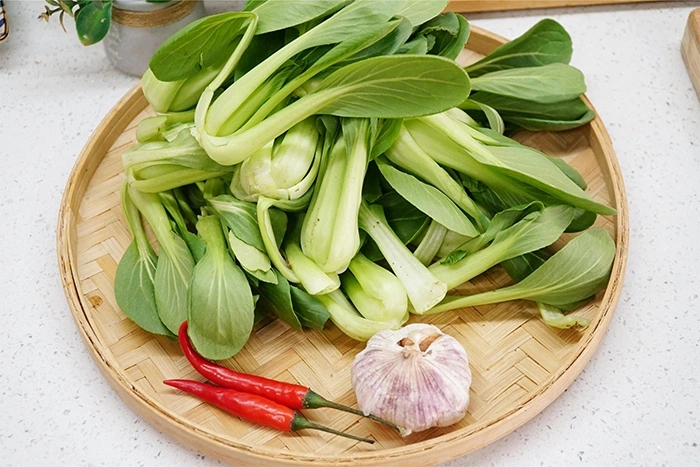 Cải chip là loại rau giàu canxi đặc biệt (Ảnh: Sohu)