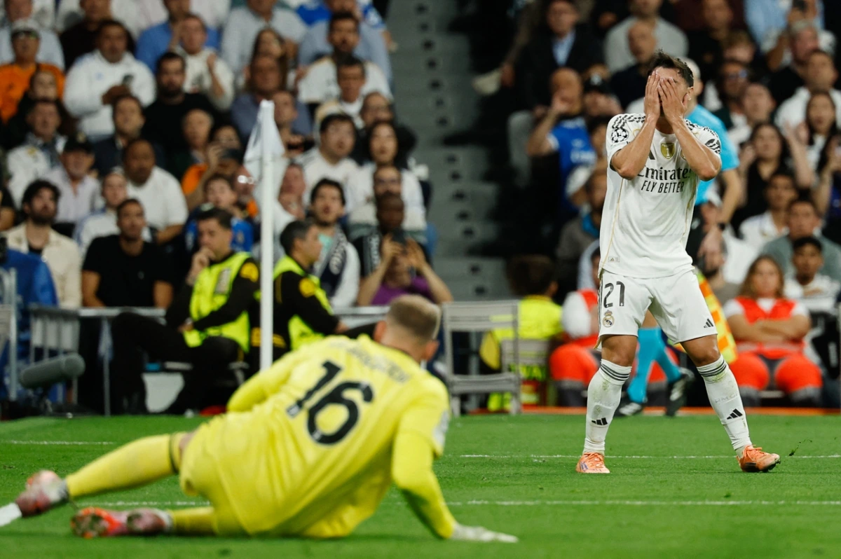 Real Madrid có một số cơ hội đáng chú ý nhưng chưa tận dụng thành công (Ảnh: Reuters)