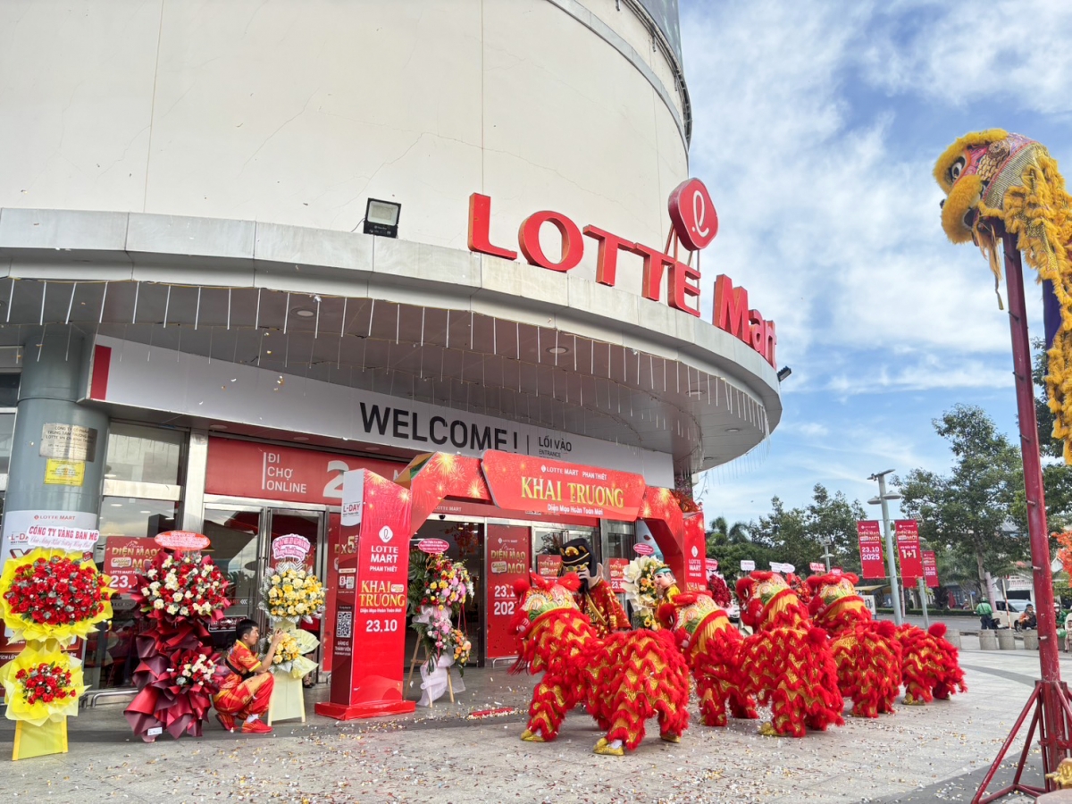 LOTTE MART Phan Thiết chính thức khai trương diện mạo mới