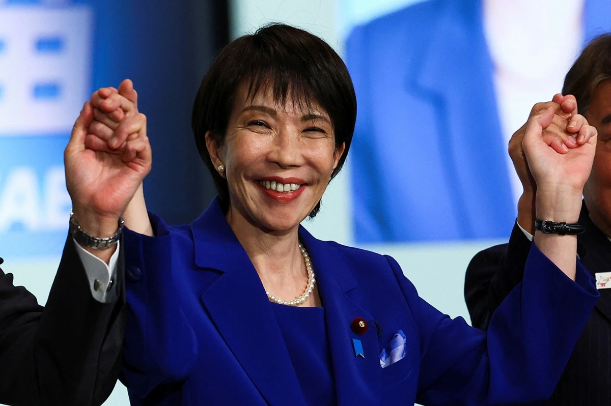 Bà Sanae Takaichi trở thành nữ Chủ tịch đầu tiên của đảng LDP Nhật Bản. Ảnh: Reuters