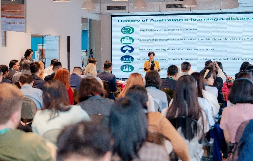 Bà Ngô Thu Hương - Giám đốc phát triển Thương mại và Đầu tư cấp cao, Cơ quan Thương mại và Đầu tư Chính phủ Australia (Austrade)
