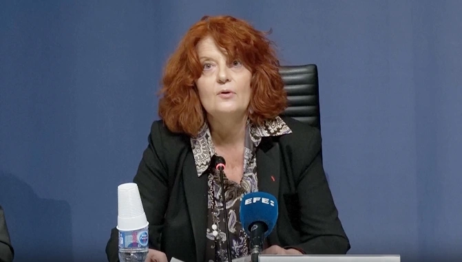 Công tố viên Paris Laure Beccuau. (Ảnh: Reuters)