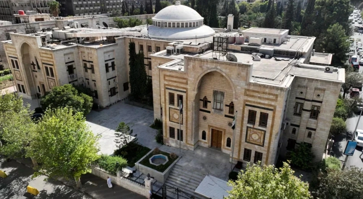 Toà nhà Quốc hội Syria. Ảnh: Reuters