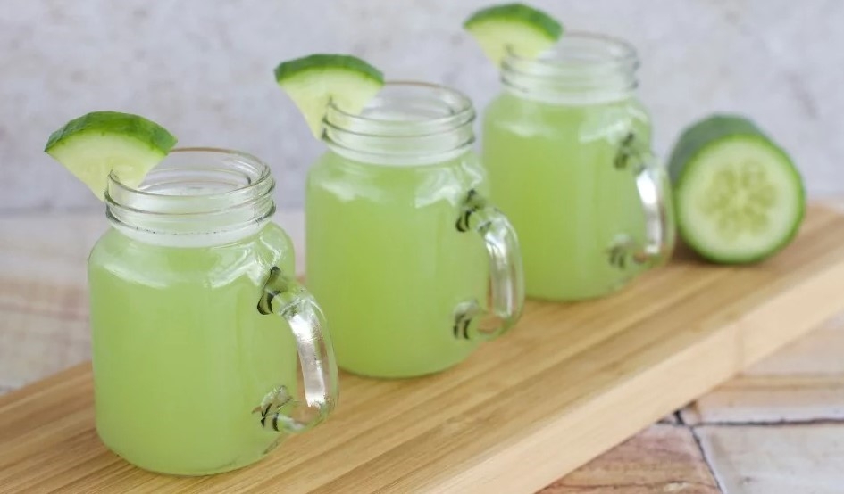 Nước ép dưa chuột được ví như thần dược cho sức khỏe và sắc đẹp. Ảnh: Vinut