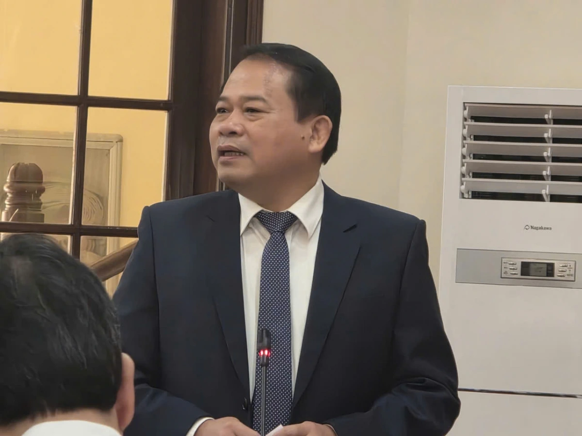 Ông Nguyễn Văn Hùng, Trưởng ban Tổ chức Tỉnh ủy Thanh Hóa.