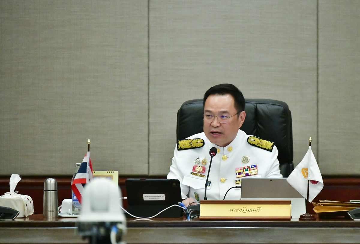 Thủ tướng Thái Lan Anutin Charnvirakul. Ảnh: VP Thủ tướng Thái Lan