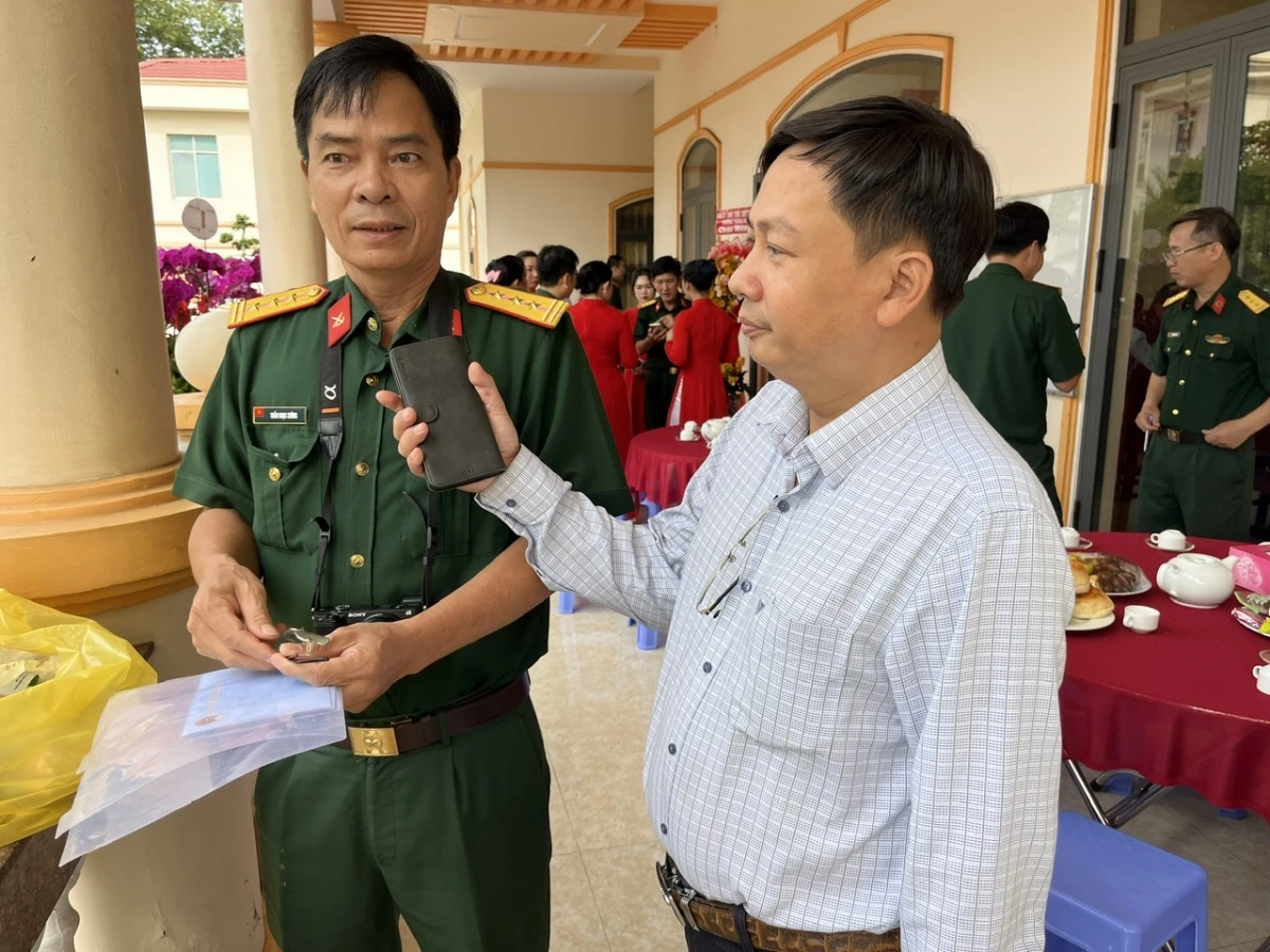 Thượng tá Nguyễn Ngọc Cường trao đổi với PV VOV về kỳ vọng vào Đại hội Đảng toàn quốc sắp tới