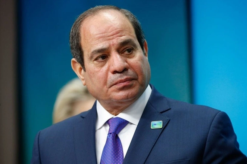 Tổng thống Ai Cập Abdel Fattah El-Sisi. (Ảnh: Reuters)