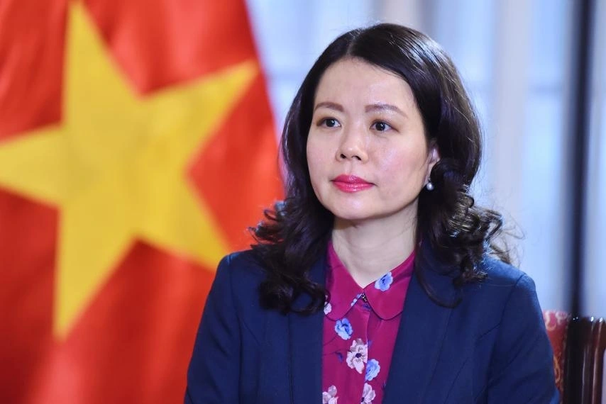 Thứ trưởng Ngoại giao Nguyễn Minh Hằng trả lời phỏng vấn báo chí sau khi Việt Nam tái đắc cử làm thành viên Hội đồng Nhân quyền Liên Hợp Quốc nhiệm kỳ 2026-2028.