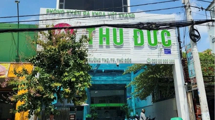 Phòng khám Việt Khang Thủ Đức bị tố “vẽ bệnh moi tiền” (Ảnh Sở Y tế)