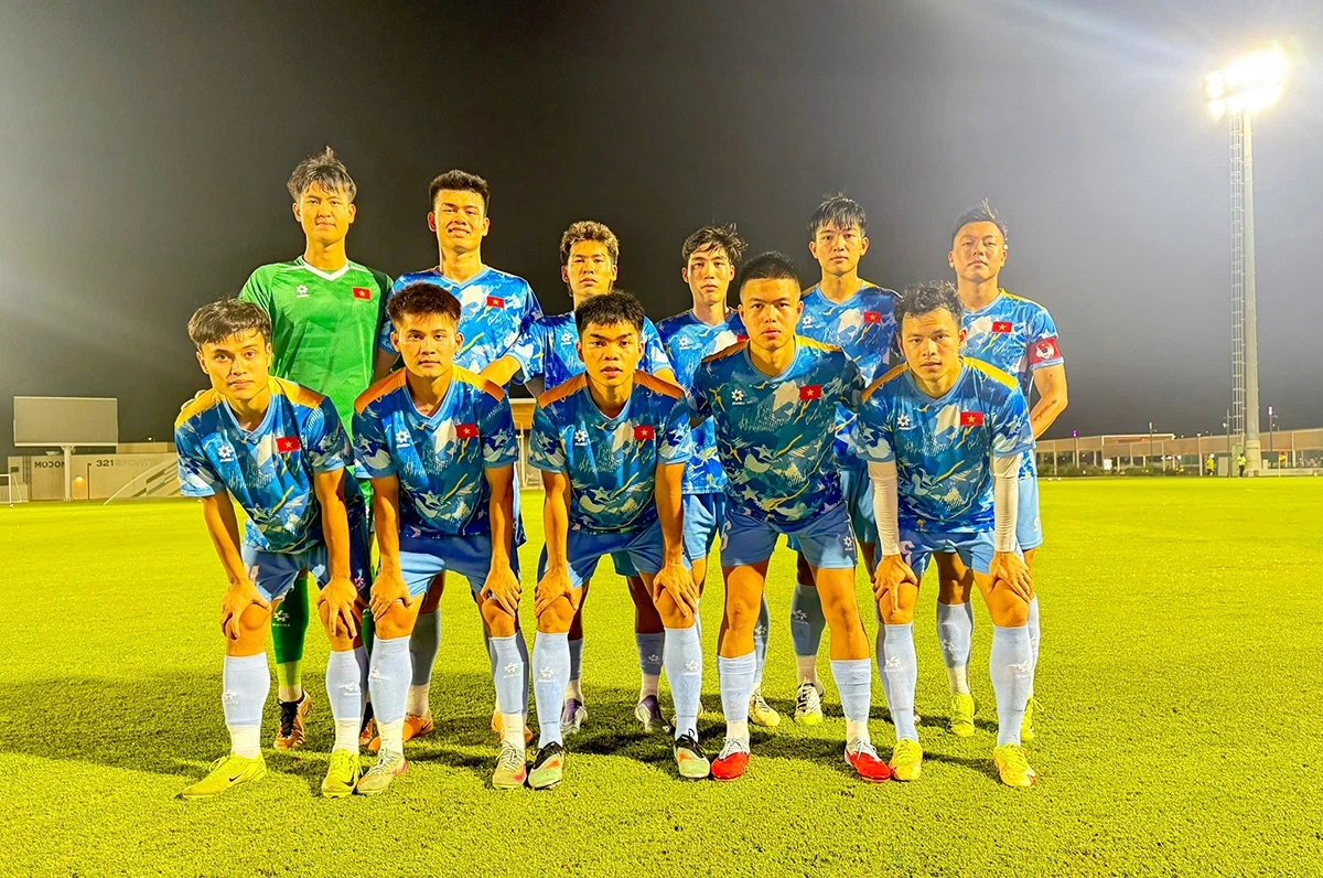 U23 Việt Nam thua U23 Qatar trong cả 2 trận giao hữu.