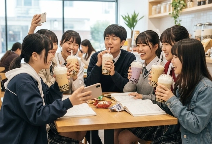 Trà sữa - thức uống yêu thích của giới trẻ. (Ảnh minh họa)