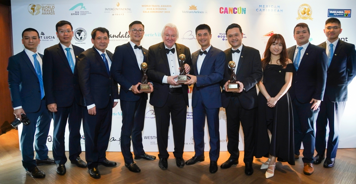 Vietnam Airlines được vinh danh trong ba hạng mục giải thưởng quan trọng của World Travel Awards châu Á 2025.