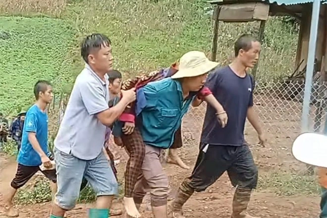 Vụ sét đánh khiến 2 người tử vong tại xã Pú Nhung. (Ảnh: Xã Pú Nhung)