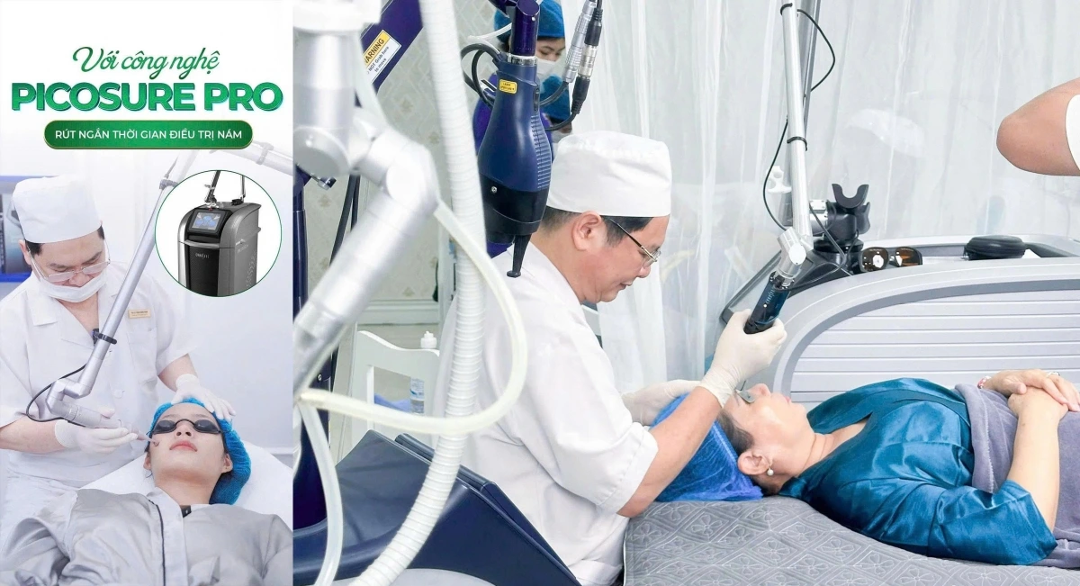 PGS.TS.BS Phạm Hoàng Khâm ứng dụng phương pháp Picosure – công nghệ điều trị sắc tố tiên tiến hàng đầu thế giới